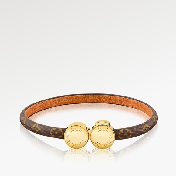 Louis Vuitton LV Confidential Bracelet - Brass Wrap, Bracelets